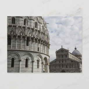 The Baptistery and Duomo in the Piazza Postcard