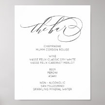 The Bar Sign modern elegant minimalist