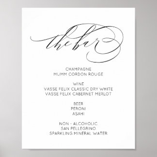 The Bar Sign modern elegant minimalist