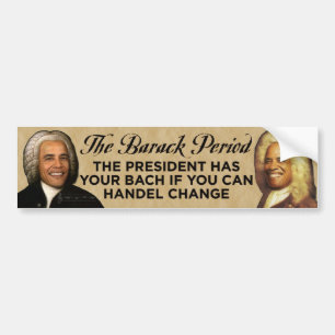 The Barack Period Bumper Sticker