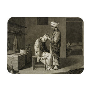 The Barber, from Volume II Arts and Trades of 'Des Magnet