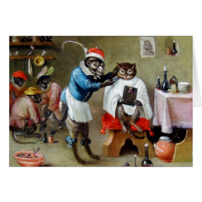 The Barber Monkey (Front Horizontal)