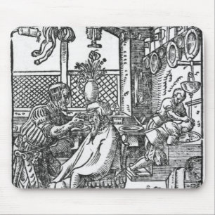 The Barber Mouse Pad