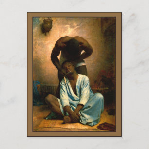 The Barber of Suez by Leon Bonnat Postcard