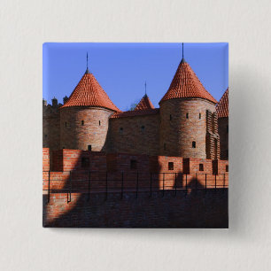 The Barbican, Warsaw, Poland 15 Cm Square Badge