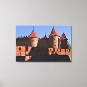 The Barbican, Warsaw, Poland Canvas Print
