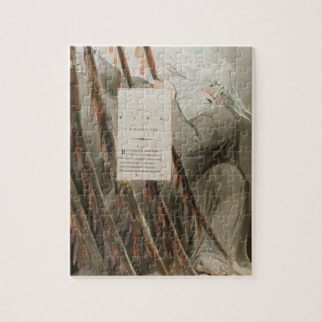 The Bard: A Pindaric Ode, from 'The Poems of Thoma Jigsaw Puzzle (Vertical)