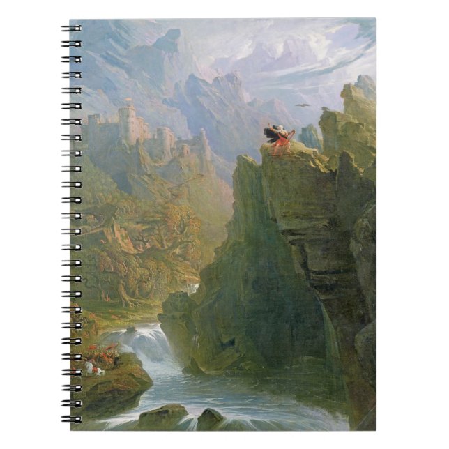 The Bard, c.1817 (oil on canvas) Notebook (Front)