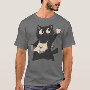 The Barista Cat T-Shirt