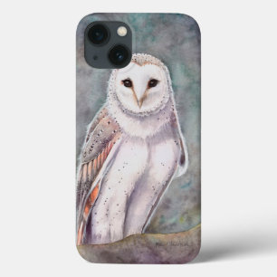 The Barn Owl Wildlife Bird Art iPhone 13 Case