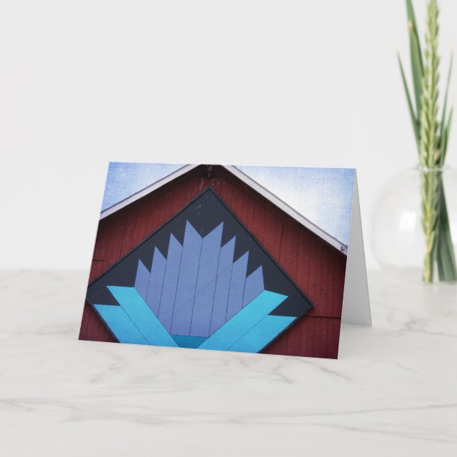 The Barn Quilt, Birthday Card (Front)