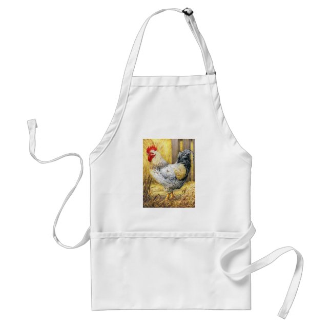 The Barn Rooster Standard Apron (Front)