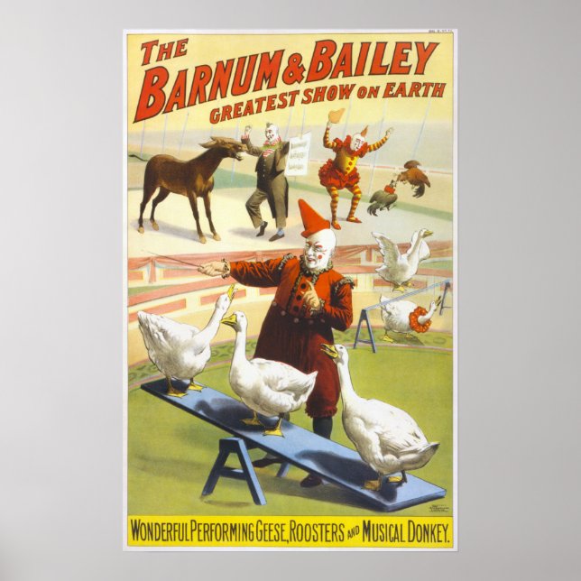 The Barnum & Bailey Circus Poster (Front)