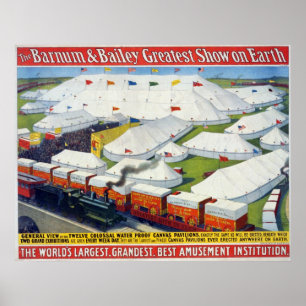 The Barnum & Bailey greatest show on Earth Poster