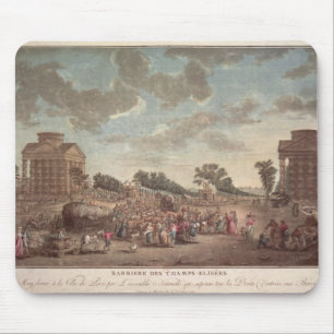 The Barrier at the Champs Elysees Mouse Pad