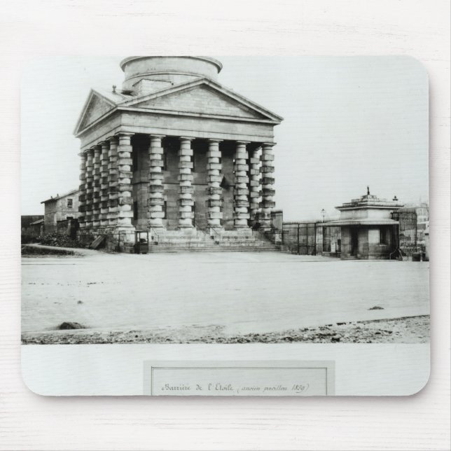 The Barriere de l'Etoile, Paris, 1858-78 Mouse Pad (Front)
