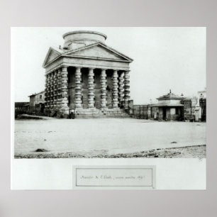 The Barriere de l'Etoile, Paris, 1858-78 Poster