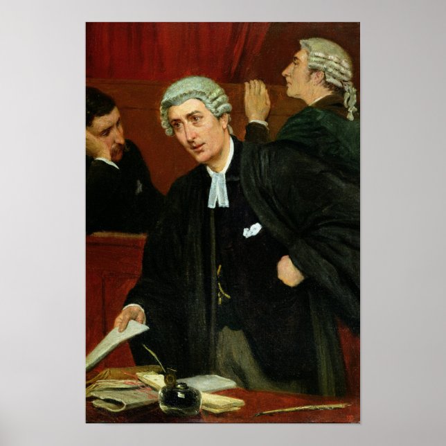 The Barrister Poster (Front)