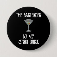 The Bartender Is My Spirit Guide Funny Cocktail