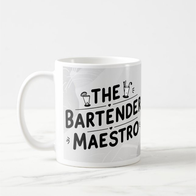 The bartender Maestro  Coffee Mug (Left)
