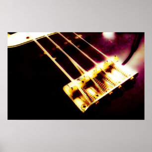 The Base of a Bass Poster