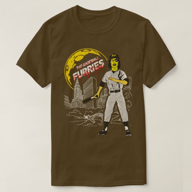 The Baseball Furies Blood Moon T-Shirt (Design Front)