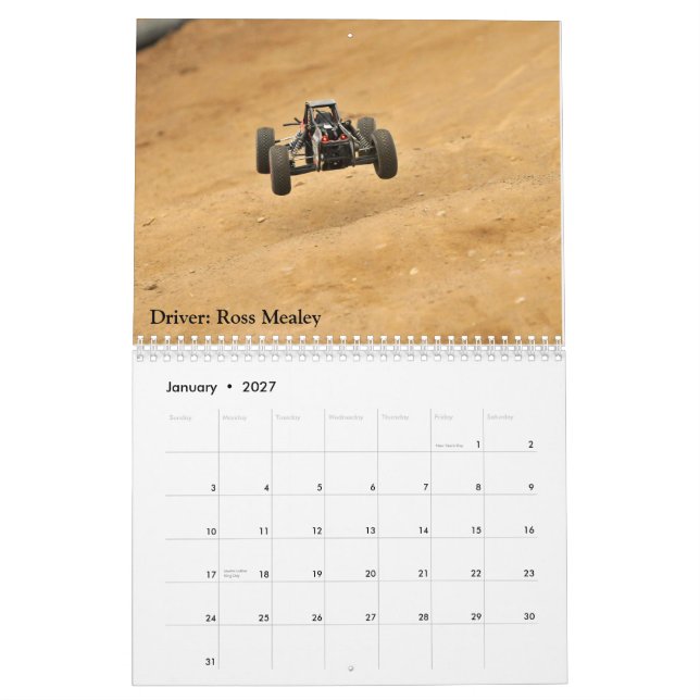 The Bashing Grounds 2013 Calenar Calendar (Jan 2027)