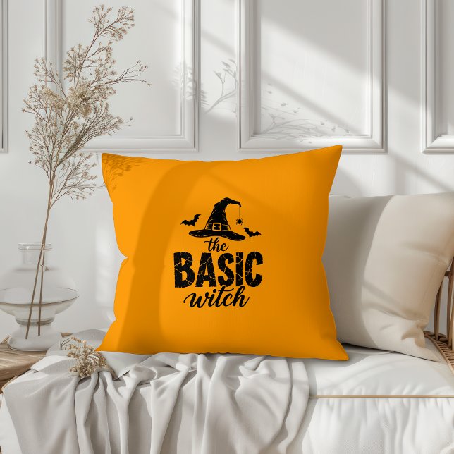 The Basic Witch Matching Halloween Design Cushion (Creator Uploaded)