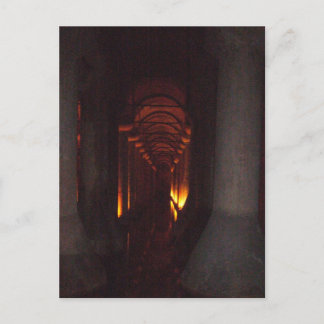 The Basilica Cistern of Istanbul Photo Postcard