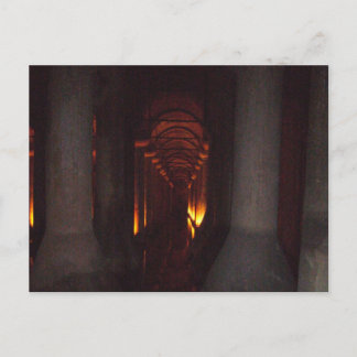The Basilica Cistern of Istanbul Photo Postcard