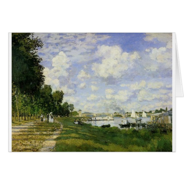 The Basin at Argenteuil - Claude Monet (Front Horizontal)
