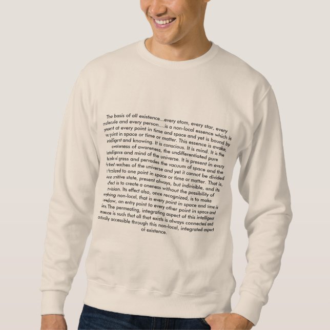 The Basis of All Existence Sweatshirt (Front)