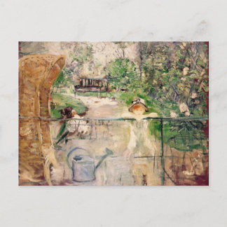 The Basket Chair, Berthe Morisot Postcard