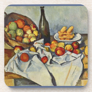 The Basket of Apples by Paul Cezanne Coaster