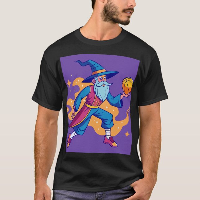 The Basketball Wizard T-Shirt (Front)