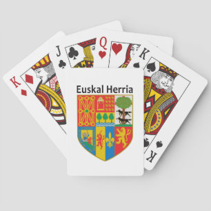 The Basque Country (Euskal Herria) coat of arms, Playing Cards