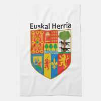 The Basque Country (Euskal Herria) coat of arms,