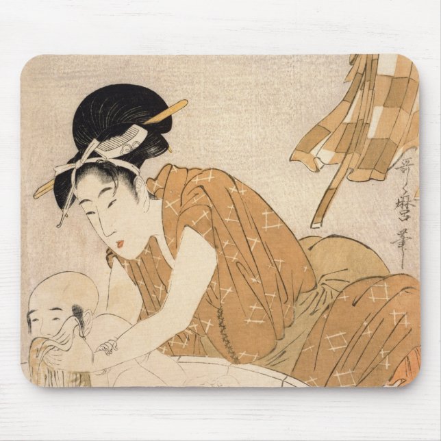 The Bath, Edo period Mouse Pad (Front)