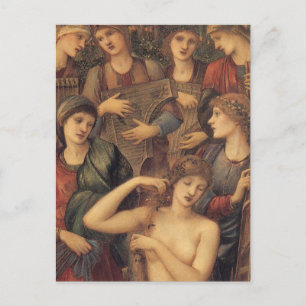 The Bath of Venus by Sir Edward Coley Burne-Jones Postcard