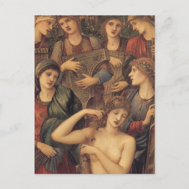 The Bath of Venus by Sir Edward Coley Burne-Jones Postcard (Front)