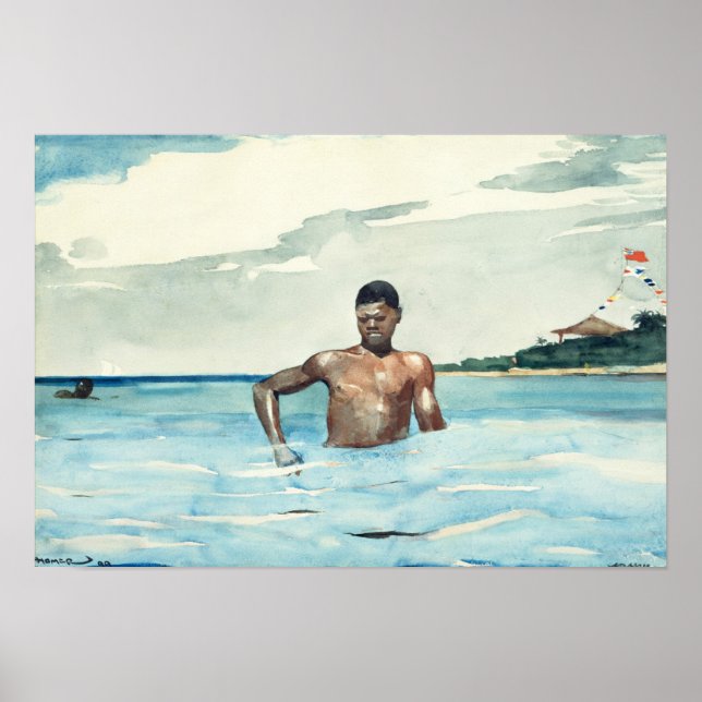 The Bather, 1899 Poster (Front)