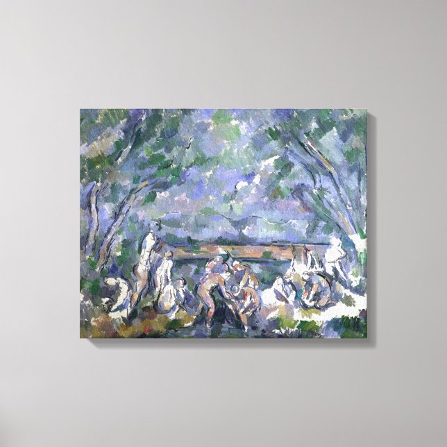The Bathers, 1902-06 Canvas Print (Front)