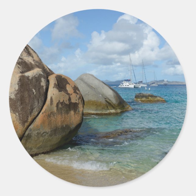 The Baths Classic Round Sticker (Front)