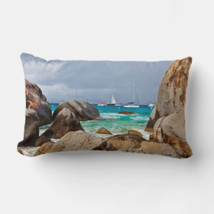 The Baths, Virgin Gorda, British Virgin Islands Lumbar Cushion
