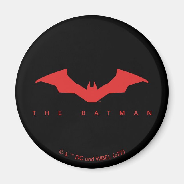 The Batman Bat Logo Magnet (Front)