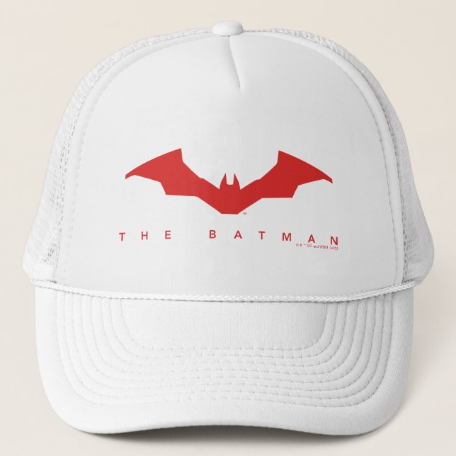 The Batman Bat Logo Trucker Hat (Front)