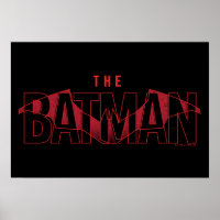 The Batman Bat Overlaid Logo