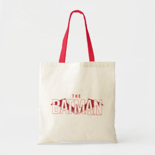 The Batman Bat Overlaid Logo Tote Bag