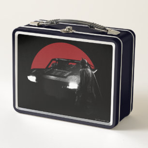The Batman & Batmobile Graphic Metal Lunch Box
