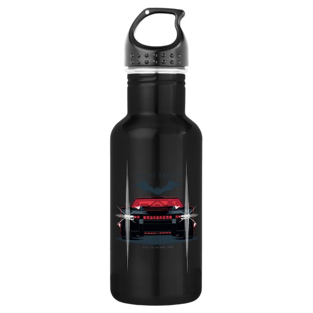 The Batman Batmobile - I Am The Shadows 532 Ml Water Bottle (Front)